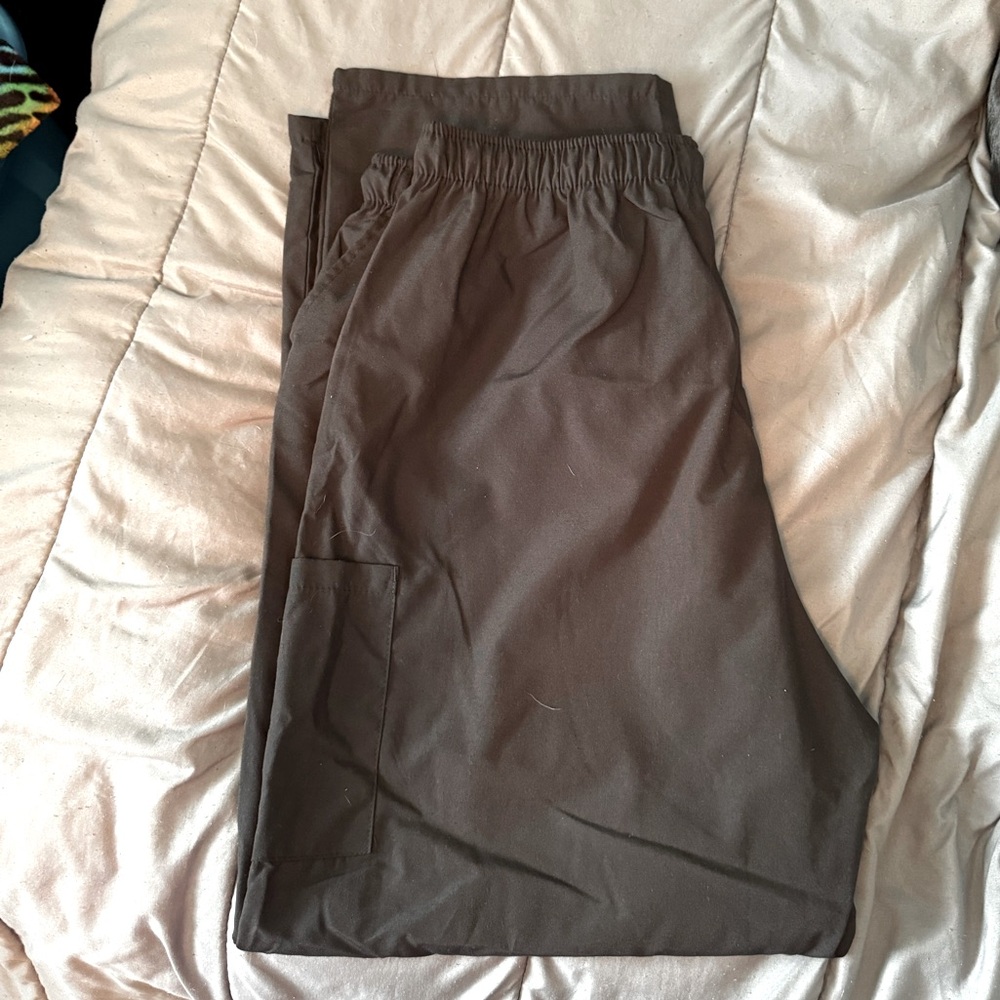 Black Scrub Pants